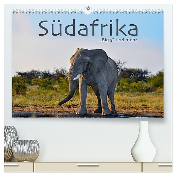 Südafrika - Big 5 und mehr (hochwertiger Premium Wandkalender 2024 DIN A2 quer), Kunstdruck in Hochglanz, Robert Styppa