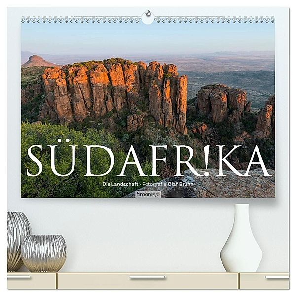 Südafrika - Die Landschaft (hochwertiger Premium Wandkalender 2025 DIN A2 quer), Kunstdruck in Hochglanz, Calvendo, Olaf Bruhn