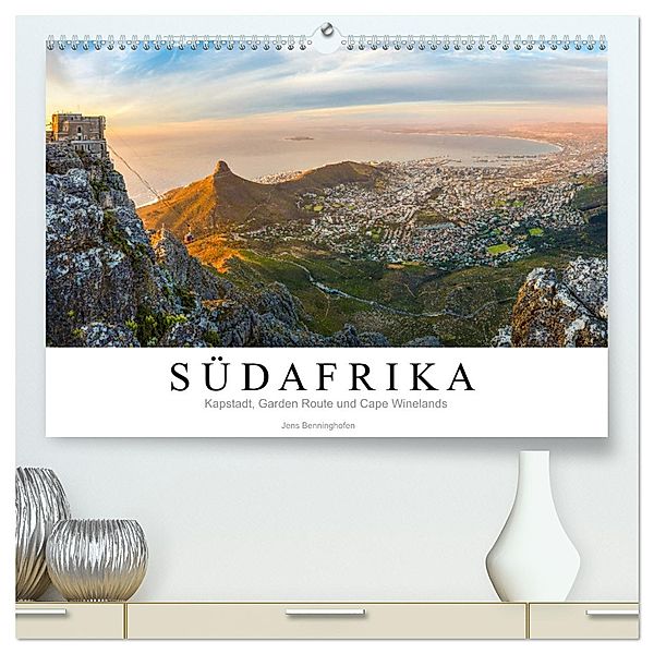 Südafrika: Kapstadt, Garden Route und Cape Winelands (hochwertiger Premium Wandkalender 2025 DIN A2 quer), Kunstdruck in Hochglanz, Calvendo, Jens Benninghofen