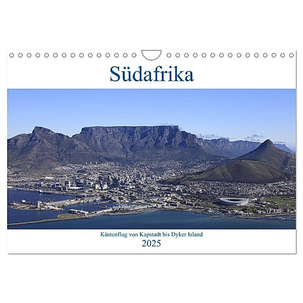 Südafrika - Küstenflug von Kapstadt bis Dyker Island (Wandkalender 2025 DIN A4 quer), CALVENDO Monatskalender, Calvendo, Michael und Yvonne Herzog