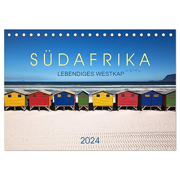 Südafrika - Lebendiges Westkap (Tischkalender 2024 DIN A5 quer), CALVENDO Monatskalender, Michael Stuetzle
