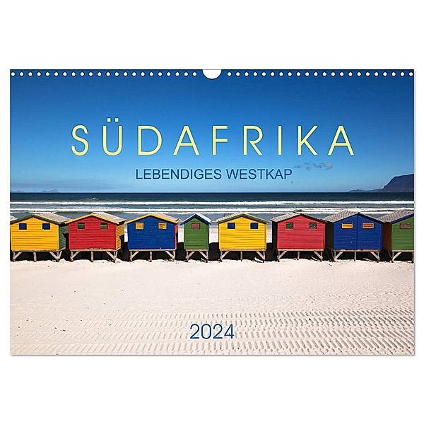 Südafrika - Lebendiges Westkap (Wandkalender 2024 DIN A3 quer), CALVENDO Monatskalender, Michael Stuetzle