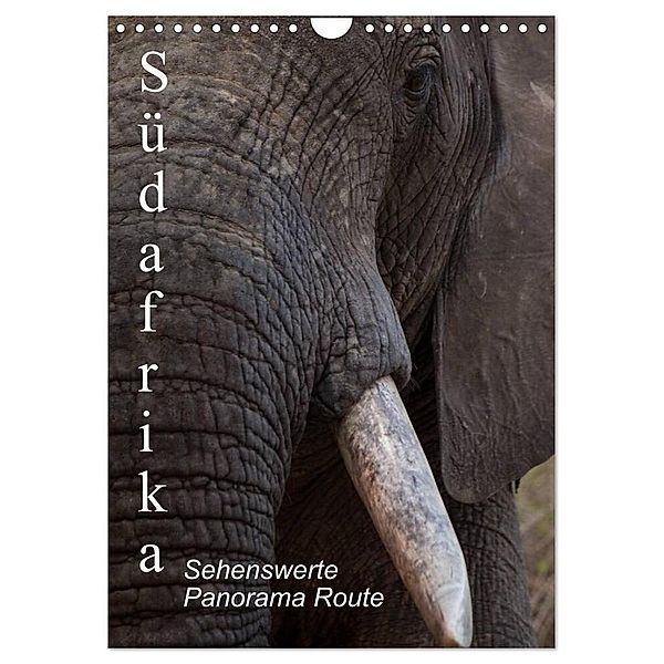 Südafrika - Sehenswerte Panorama Route (Wandkalender 2024 DIN A4 hoch), CALVENDO Monatskalender, Thomas Klinder