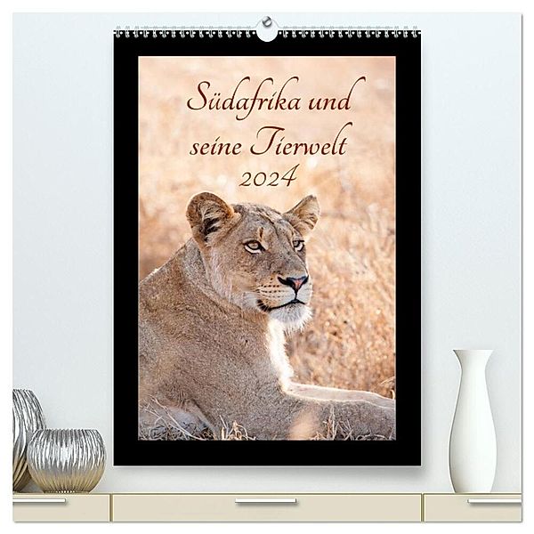 Südafrika und seine Tierwelt (hochwertiger Premium Wandkalender 2024 DIN A2 hoch), Kunstdruck in Hochglanz, © Kirsten und Holger Karius