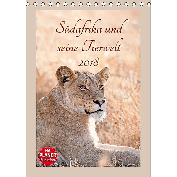 Südafrika und seine Tierwelt (Tischkalender 2018 DIN A5 hoch), © Kirsten und Holger Karius