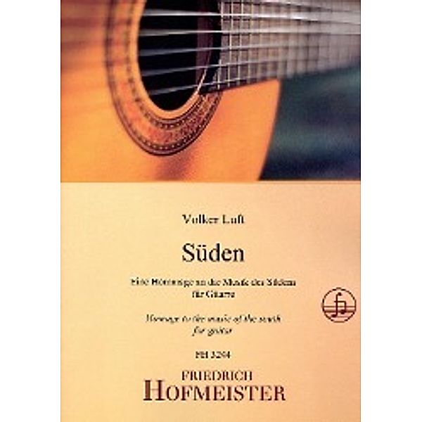 Süden, für Gitarre, Volker Luft