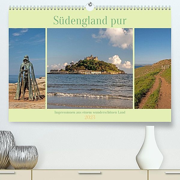 Südengland pur (Premium, hochwertiger DIN A2 Wandkalender 2023, Kunstdruck in Hochglanz), Katrin Streiparth