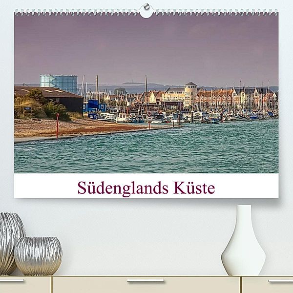 Südenglands Küste (Premium, hochwertiger DIN A2 Wandkalender 2023, Kunstdruck in Hochglanz), Petra Voß