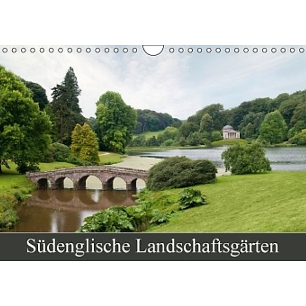 Südenglische Landschaftsgärten (Wandkalender 2016 DIN A4 quer), Jürgen Lüftner