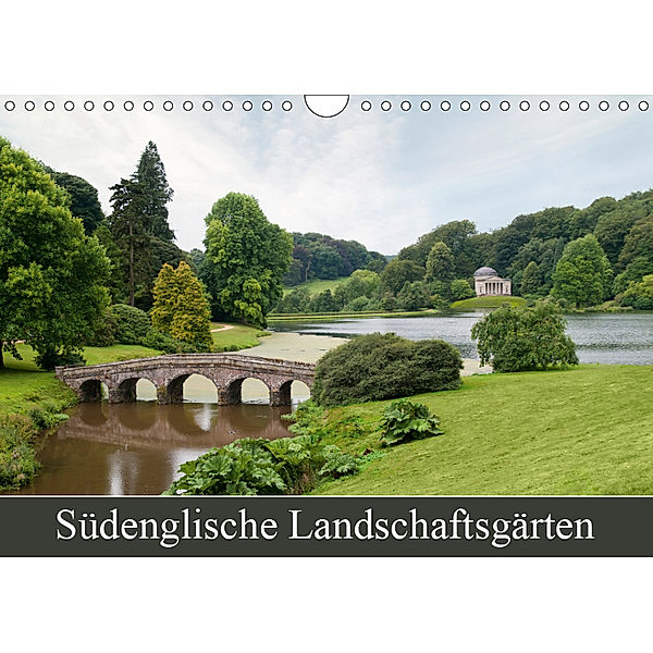 Südenglische Landschaftsgärten (Wandkalender 2019 DIN A4 quer), Jürgen Lüftner