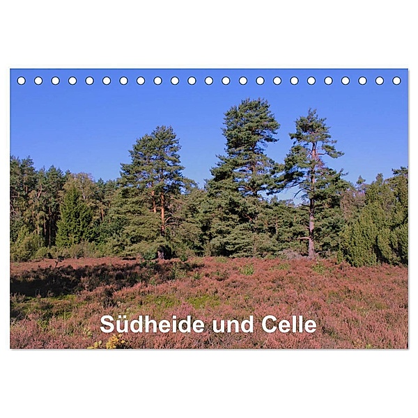 Südheide und Celle (Tischkalender 2024 DIN A5 quer), CALVENDO Monatskalender, Margarete Brunhilde Kesting