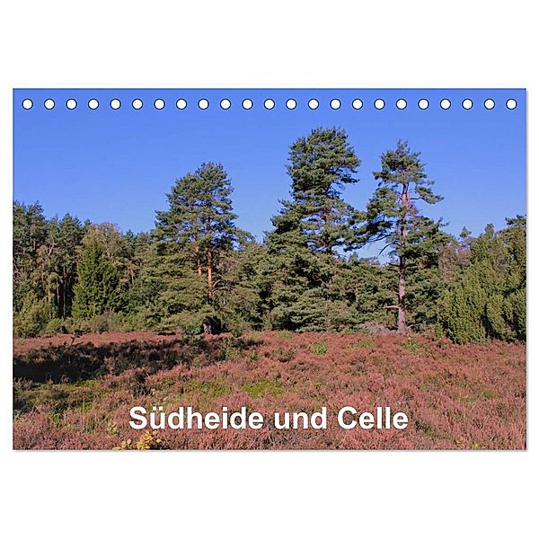 Südheide und Celle (Tischkalender 2025 DIN A5 quer), CALVENDO Monatskalender, Calvendo, Margarete Brunhilde Kesting