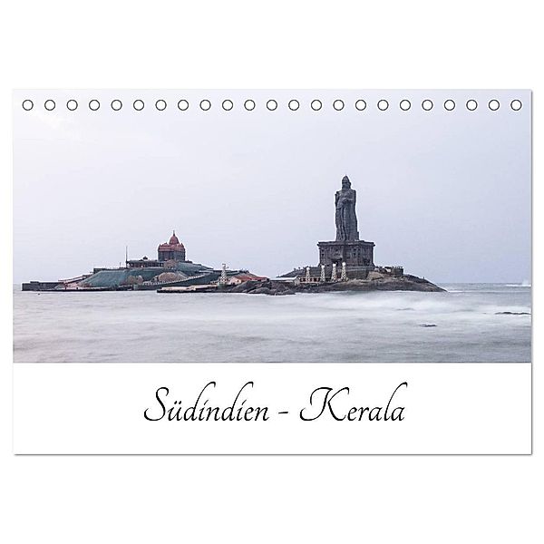 Südindien - Kerala (Tischkalender 2024 DIN A5 quer), CALVENDO Monatskalender, Marion Maurer