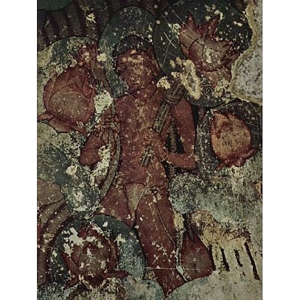 Südindischer Meister um 850 - Figur im Lotusteich - 1.000 Teile (Puzzle)