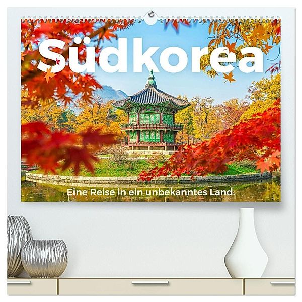 Südkorea - Eine Reise in ein unbekanntes Land. (hochwertiger Premium Wandkalender 2024 DIN A2 quer), Kunstdruck in Hochglanz, M. Scott