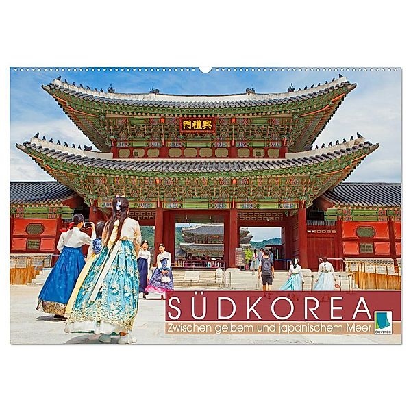 Südkorea: Zwischen gelbem und japanischem Meer (Wandkalender 2024 DIN A2 quer), CALVENDO Monatskalender, Calvendo