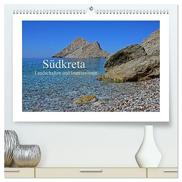 Südkreta (hochwertiger Premium Wandkalender 2024 DIN A2 quer), Kunstdruck in Hochglanz, Sarnade