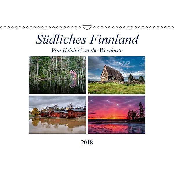 Südliches Finnland (Wandkalender 2018 DIN A3 quer), Peter Härlein