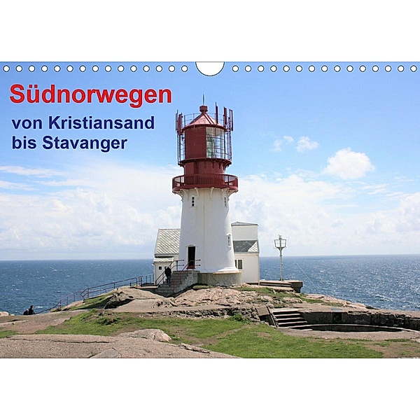 Südnorwegen - von Kristiansand bis Stavanger (Wandkalender 2020 DIN A4 quer), Margarete Brunhilde Kesting