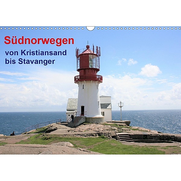 Südnorwegen - von Kristiansand bis Stavanger (Wandkalender 2020 DIN A3 quer), Margarete Brunhilde Kesting