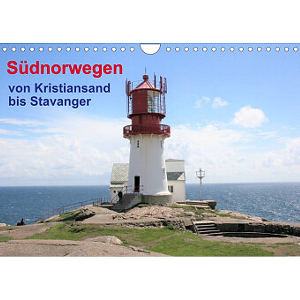 Südnorwegen - von Kristiansand bis Stavanger (Wandkalender 2022 DIN A4 quer), Margarete Brunhilde Kesting