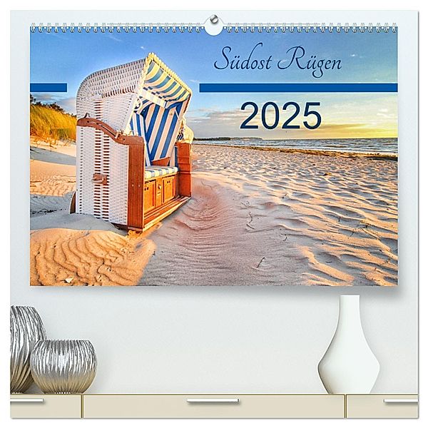 Südost Rügen 2025 (hochwertiger Premium Wandkalender 2025 DIN A2 quer), Kunstdruck in Hochglanz, Calvendo, Arne Fitkau Fotografie & Design