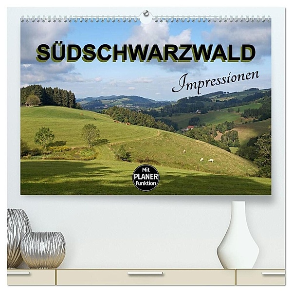 Südschwarzwald - Impressionen (hochwertiger Premium Wandkalender 2024 DIN A2 quer), Kunstdruck in Hochglanz, Flori0