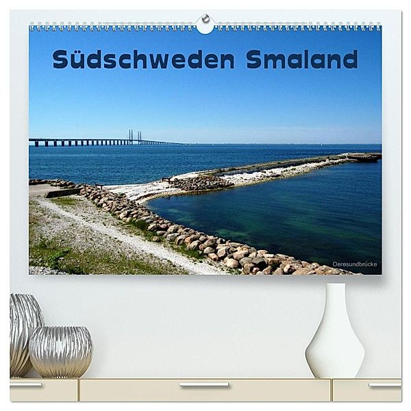 Südschweden Smaland 2025 (hochwertiger Premium Wandkalender 2025 DIN A2 quer), Kunstdruck in Hochglanz, Calvendo, Doris Jerneinzick