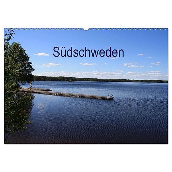 Südschweden (Wandkalender 2024 DIN A2 quer), CALVENDO Monatskalender, H. Braumann & T. Puth