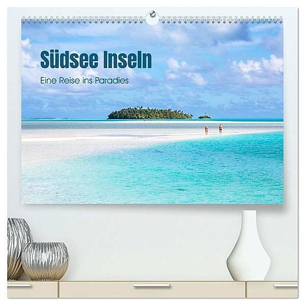 Südsee Inseln - Eine Reise ins Paradies (hochwertiger Premium Wandkalender 2024 DIN A2 quer), Kunstdruck in Hochglanz, Matteo Colombo