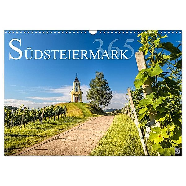 Südsteiermark365 (Wandkalender 2024 DIN A3 quer), CALVENDO Monatskalender, Wolfgang Jauk