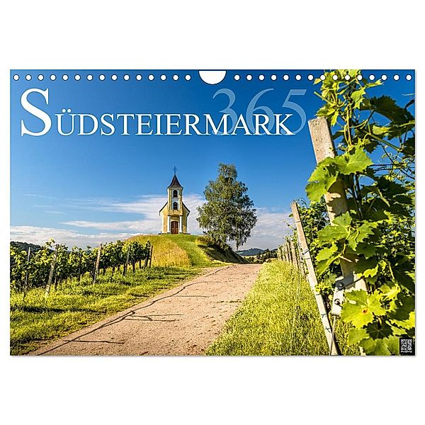 Südsteiermark365 (Wandkalender 2025 DIN A4 quer), CALVENDO Monatskalender, Calvendo, Wolfgang Jauk