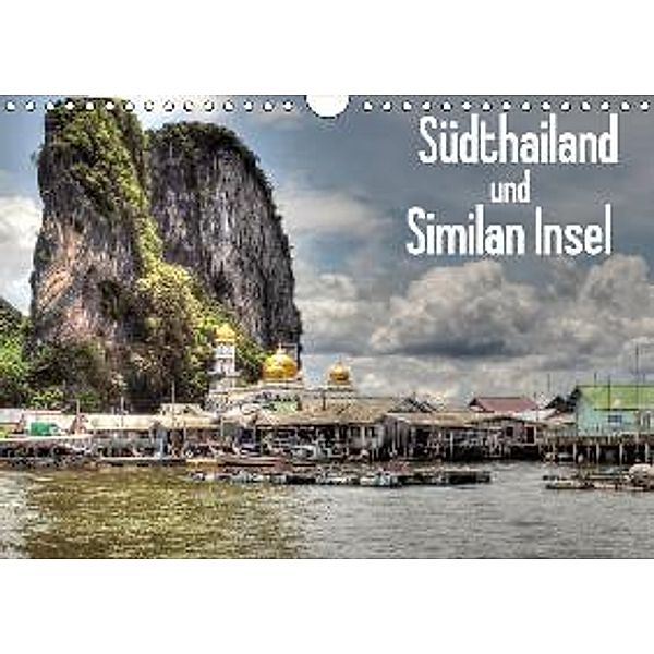 Südthailand und Similan Insel (Wandkalender 2017 DIN A4 quer), Fryc Janusz