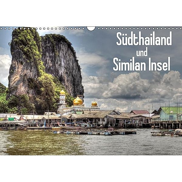 Südthailand und Similan Insel (Wandkalender 2017 DIN A3 quer), FRYC JANUSZ
