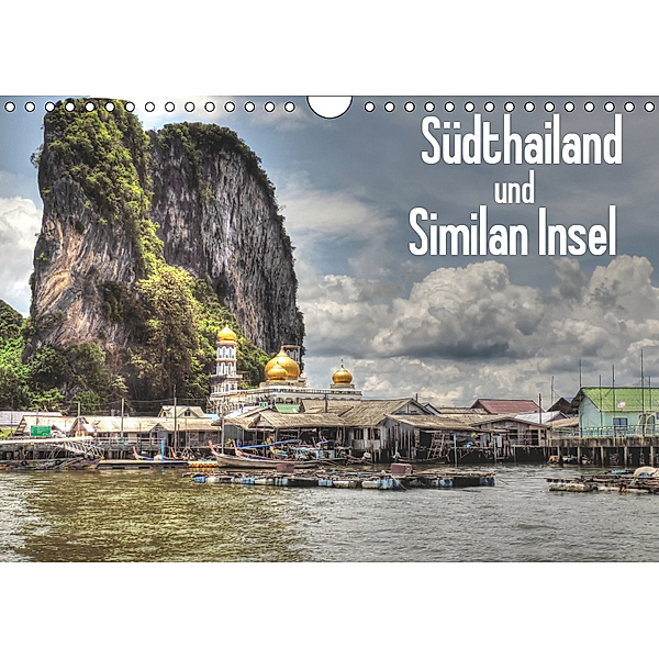 Südthailand und Similan Insel (Wandkalender 2019 DIN A4 quer), FRYC JANUSZ
