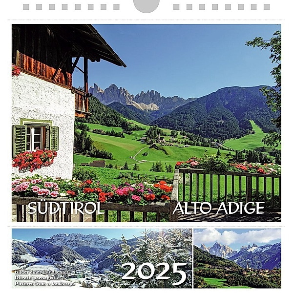 Südtirol 025, Postkartenkalender Querformat