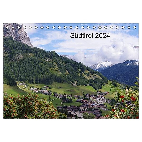 Südtirol 2024 (Tischkalender 2024 DIN A5 quer), CALVENDO Monatskalender, Thilo Seidel