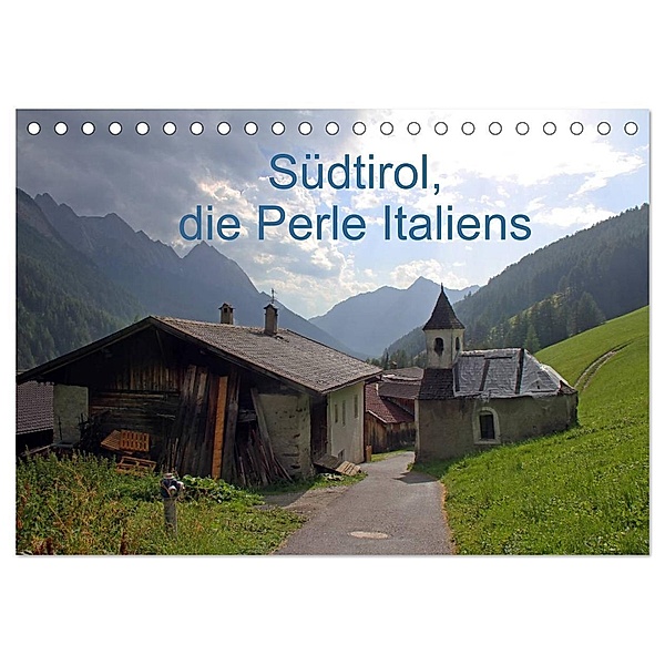 Südtirol, die Perle Italiens (Tischkalender 2024 DIN A5 quer), CALVENDO Monatskalender, Gerhard Albicker