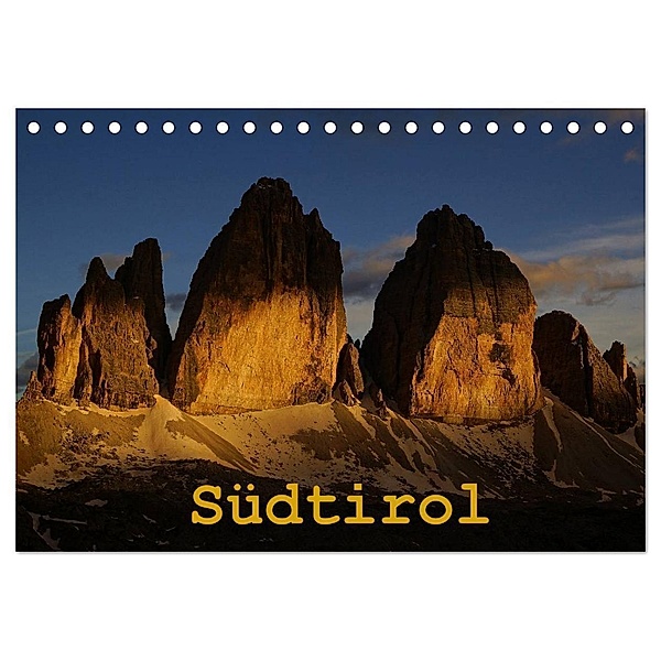 Südtirol im Jahreslauf (Tischkalender 2024 DIN A5 quer), CALVENDO Monatskalender, Piet G.