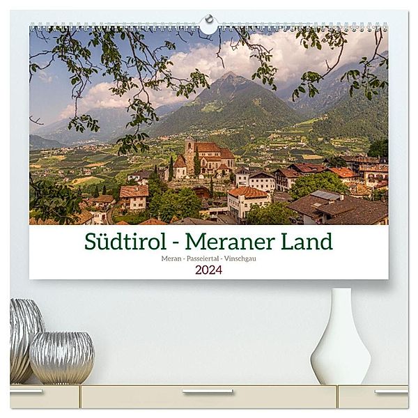 Südtirol - Meraner Land (hochwertiger Premium Wandkalender 2024 DIN A2 quer), Kunstdruck in Hochglanz, Brittasiehtdiewelt, Britta Lieder