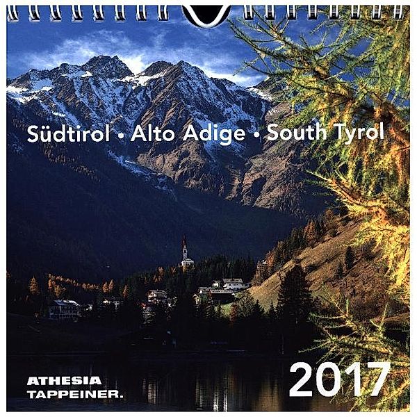 Südtirol, Postkartenkalender 2017. Alto Adige; South Tyrol