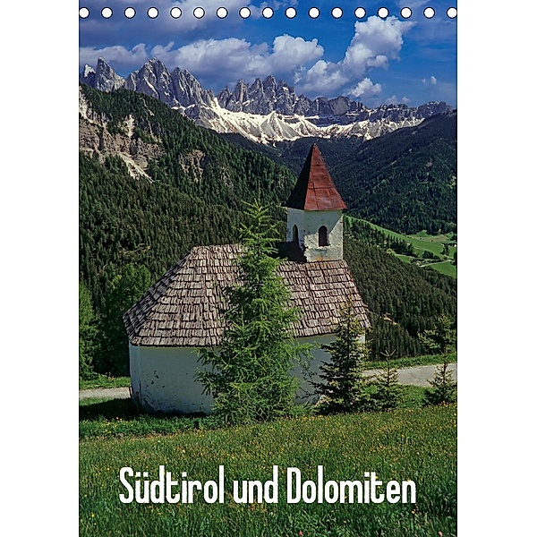Südtirol und Dolomiten (Tischkalender 2021 DIN A5 hoch), Rick Janka