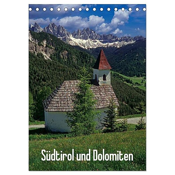 Südtirol und Dolomiten (Tischkalender 2024 DIN A5 hoch), CALVENDO Monatskalender, Rick Janka