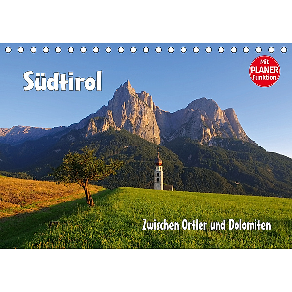 Südtirol - Zwischen Ortler und Dolomiten (Tischkalender 2019 DIN A5 quer), LianeM