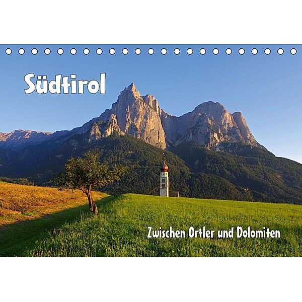 Südtirol - Zwischen Ortler und Dolomiten (Tischkalender 2020 DIN A5 quer)