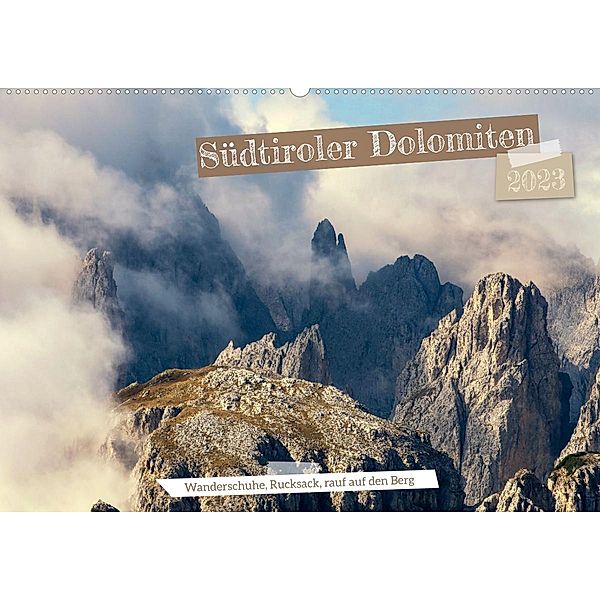 Südtiroler Dolomiten (Wandkalender 2023 DIN A2 quer), Jana Gerhardt Photography