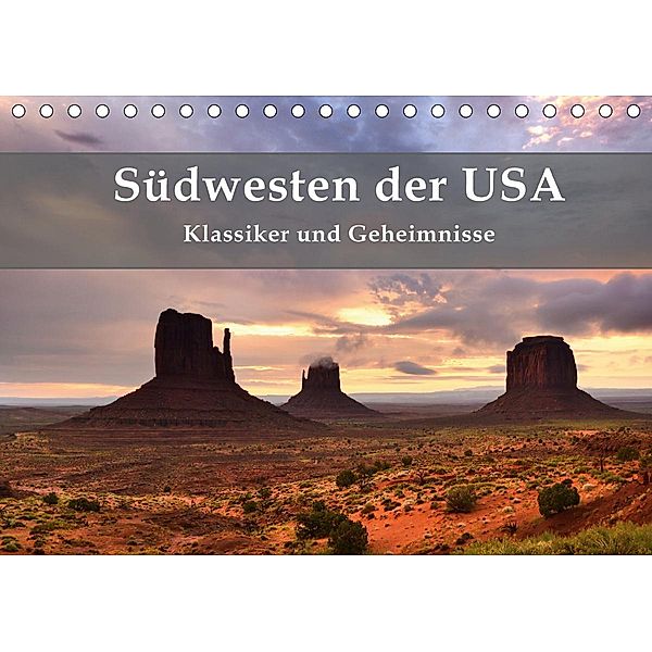 Südwesten der USA - Klassiker und Geheimnisse (Tischkalender 2020 DIN A5 quer), Simon Pichler