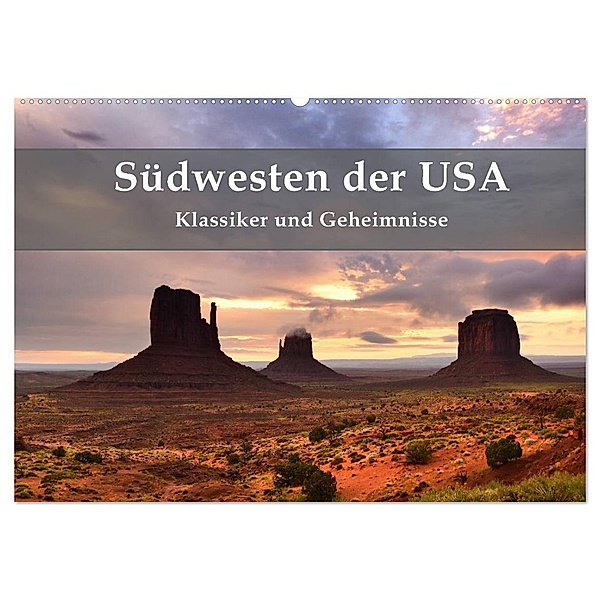 Südwesten der USA - Klassiker und Geheimnisse (Wandkalender 2024 DIN A2 quer), CALVENDO Monatskalender, Simon Pichler