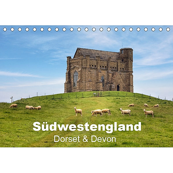 Südwestengland - Dorset & Devon (Tischkalender 2019 DIN A5 quer), Joana Kruse