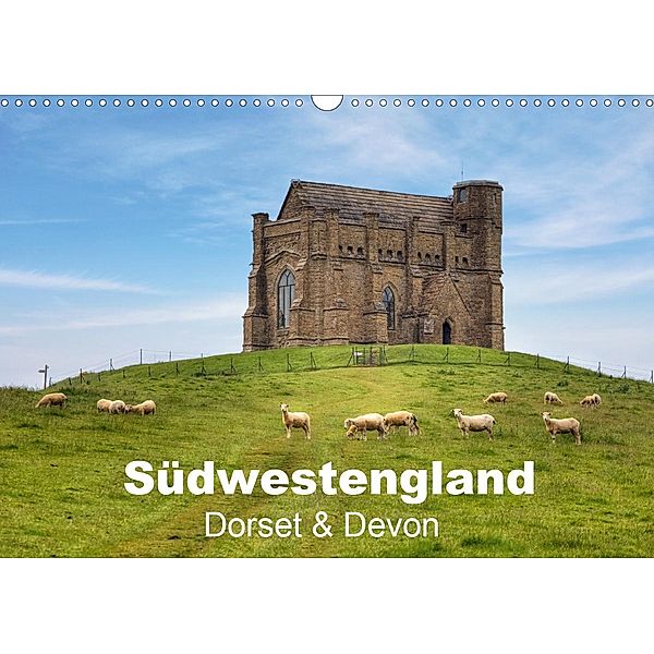 Südwestengland - Dorset & Devon (Wandkalender 2021 DIN A3 quer), Joana Kruse